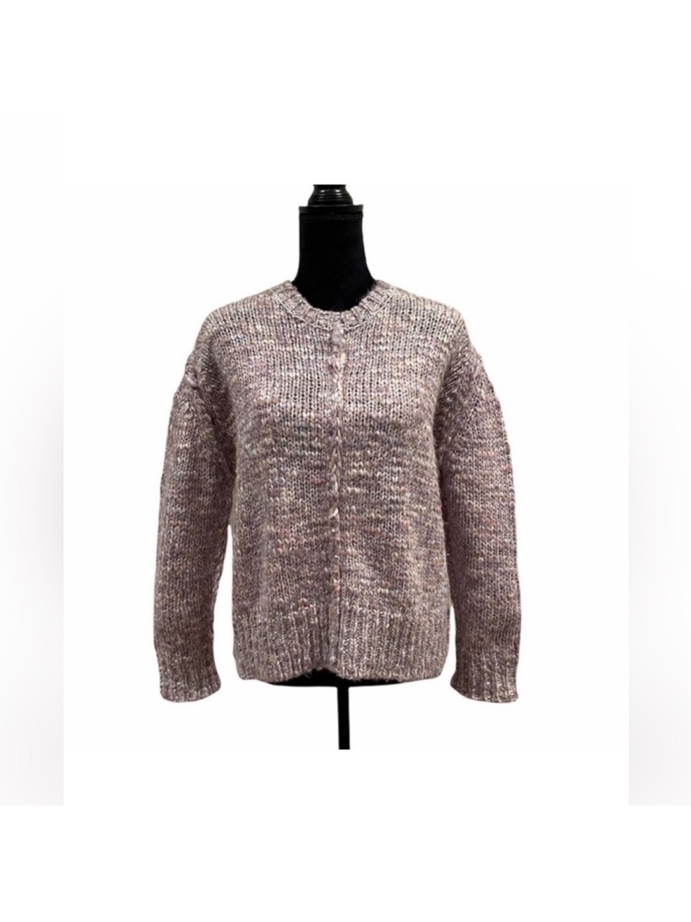 John + Jenn wool alpaca blend longsleeve oversized knit sweater size extra small